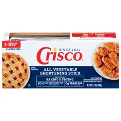 Crisco All-Vegetable Shortening Stick 1 Each