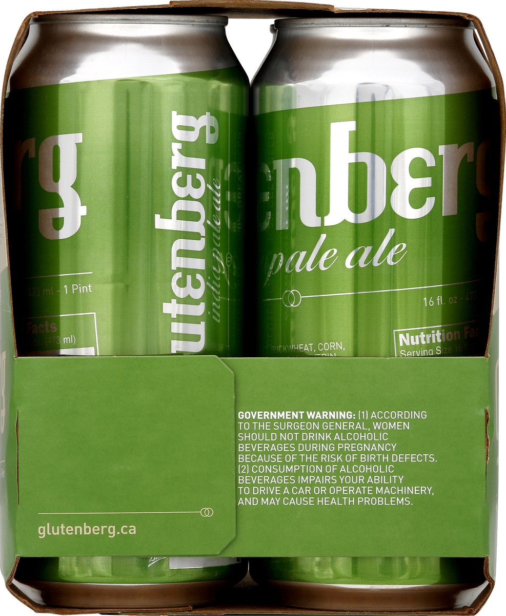 slide 5 of 6, Glutenberg Ipa, 64 fl oz