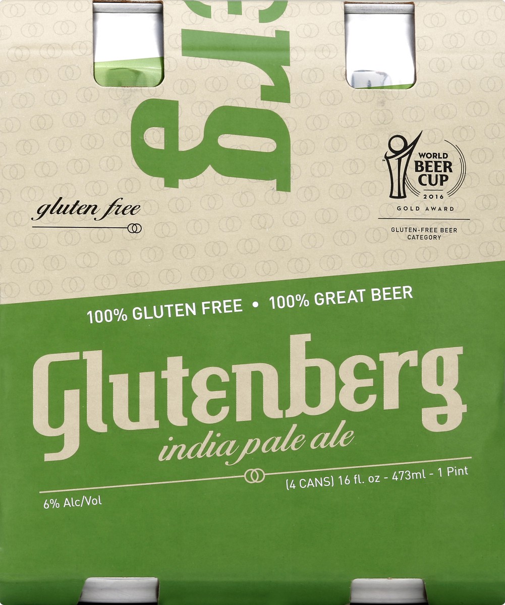 slide 4 of 6, Glutenberg Ipa, 64 fl oz