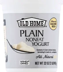 Old Home Plain Non Fat Yogurt