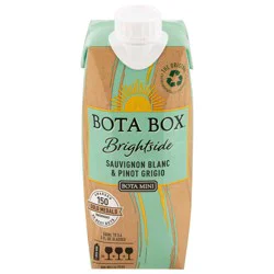 Bota Box Brightside Sauvignon Blanc & Pinot Grigio White Wine, 500 ml