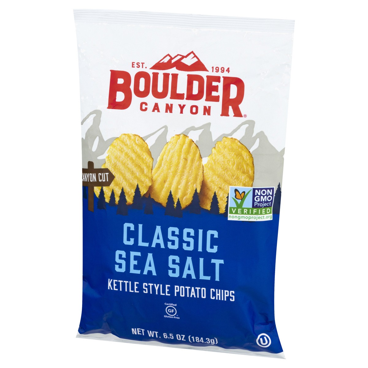 slide 8 of 13, Boulder Canyon Kettle Style Classic Sea Salt Potato Chips 6.5 oz, 6.5 oz