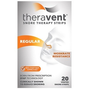 slide 1 of 1, Theravent Snore Therapy Regular, 20 ct