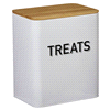 slide 24 of 29, Meijer Treats Tin White O/S, 1 ct