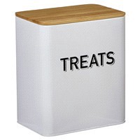 slide 2 of 29, Meijer Treats Tin White O/S, 1 ct