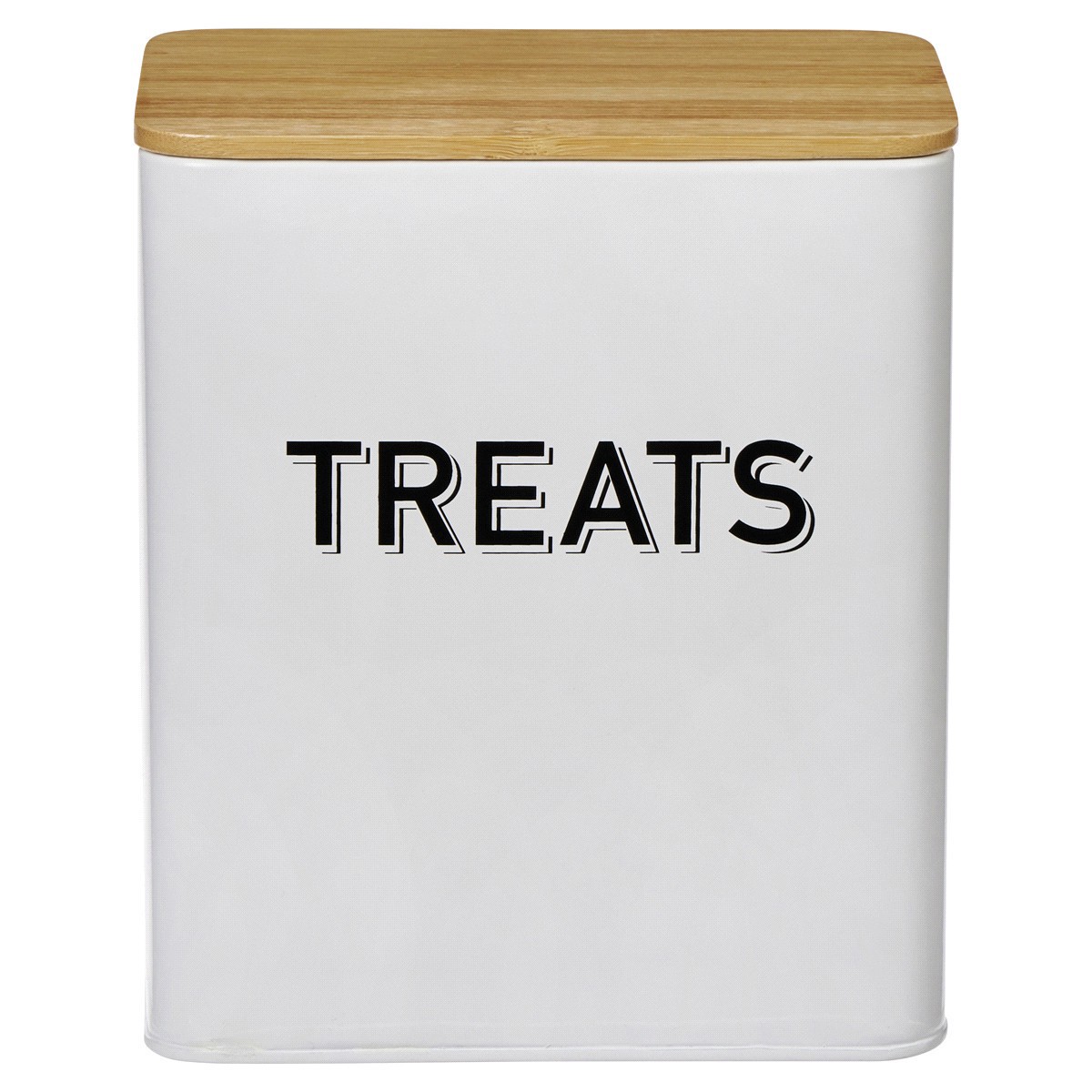 slide 1 of 29, Meijer Treats Tin White O/S, 1 ct