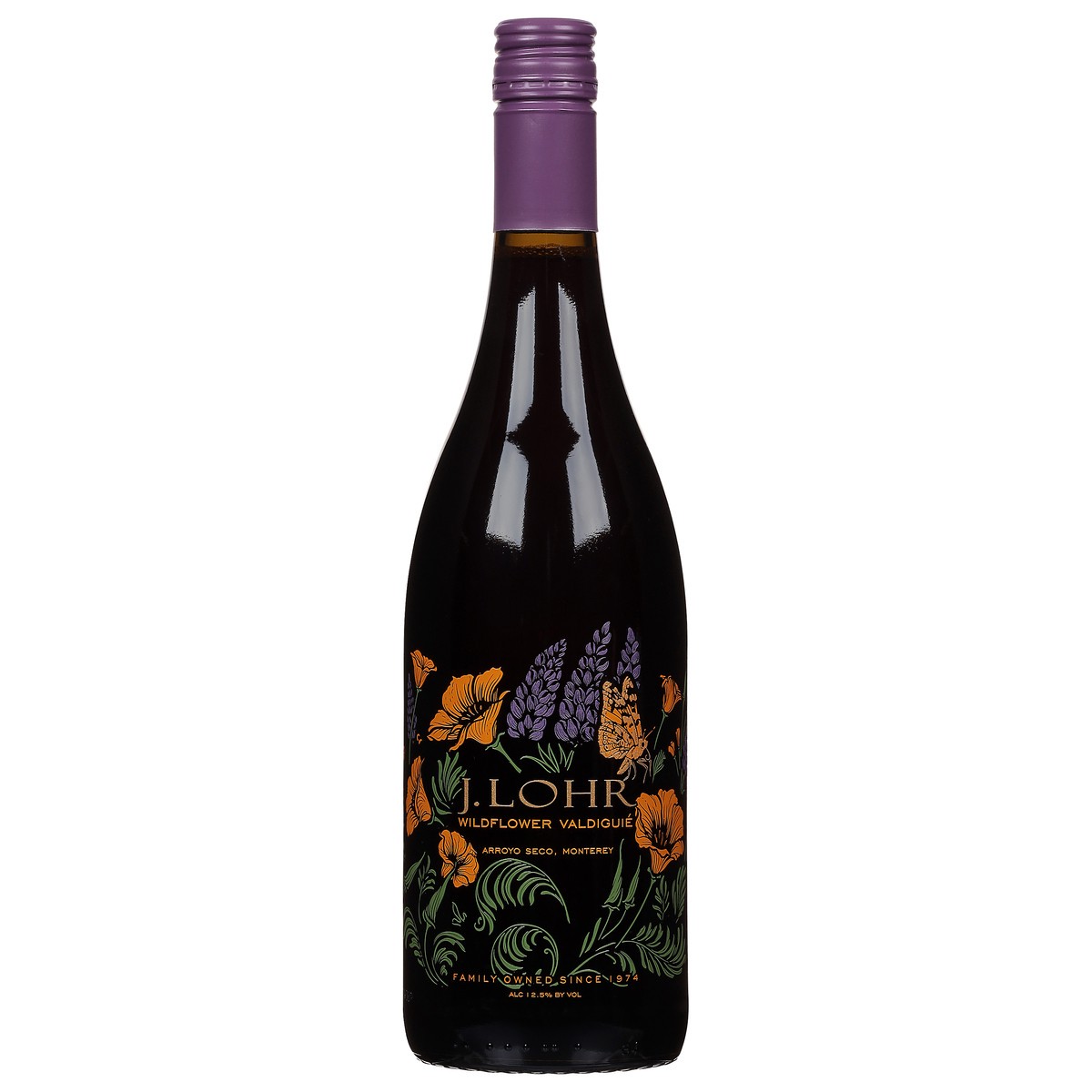 slide 1 of 9, J. Lohr Arroyo Seco Monterey Wildflower Valdiguie 750 ml, 750 ml