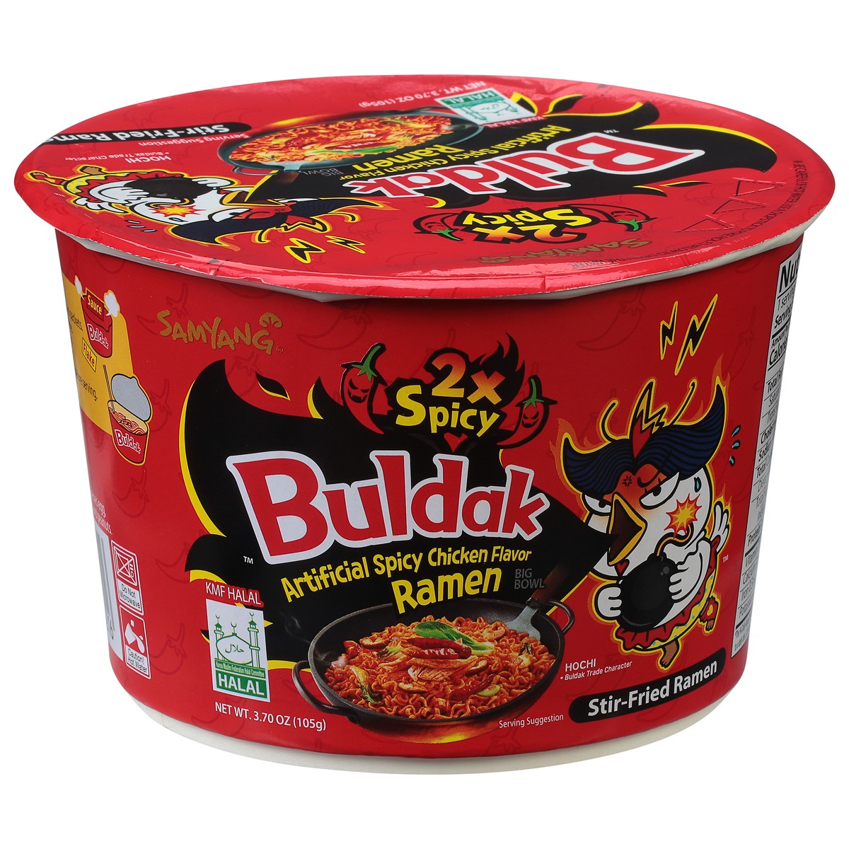 slide 3 of 13, Samyang Buldak Stir-Fried Spicy Chicken Flavor Ramen 3.70 oz, XXL