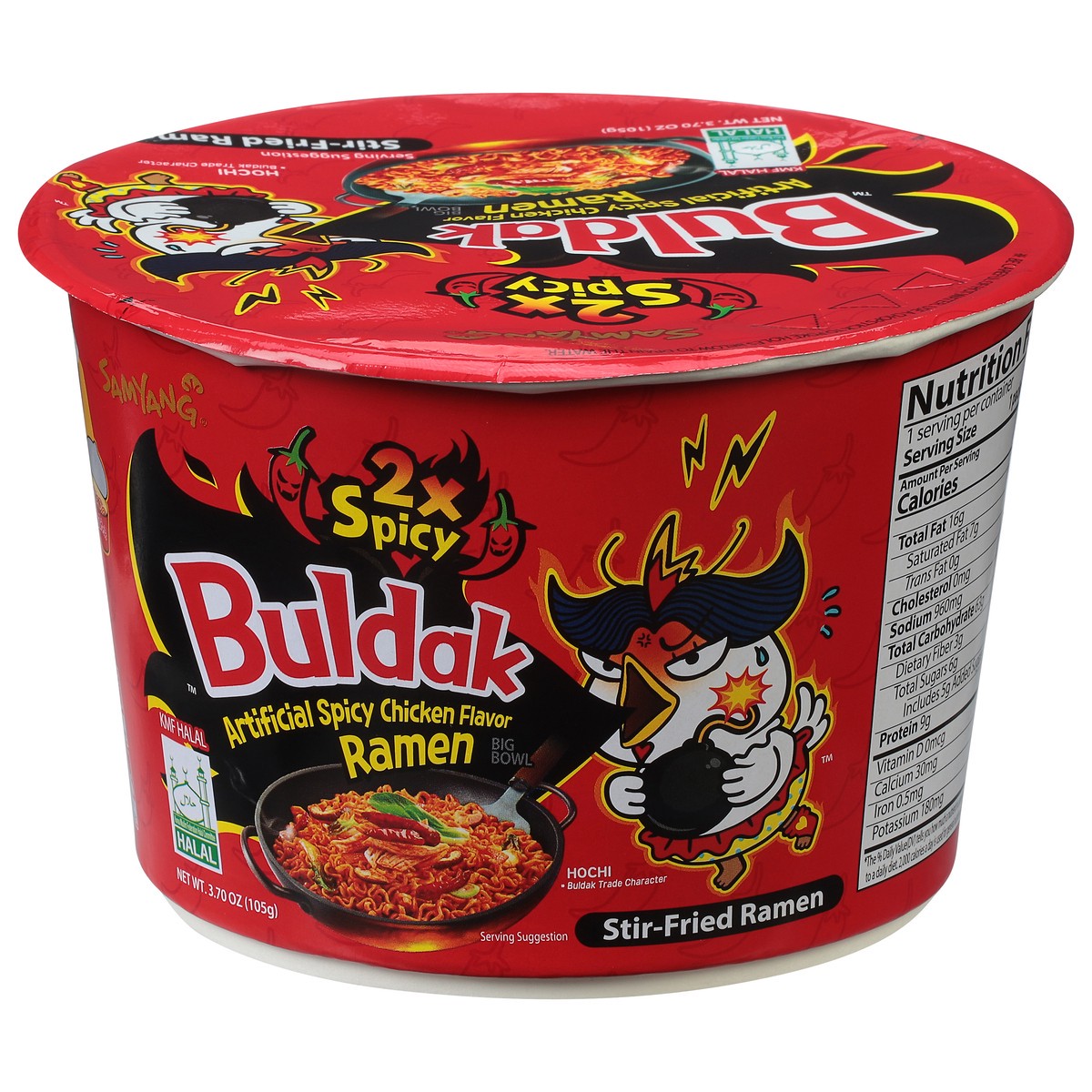 slide 5 of 13, Samyang Buldak Stir-Fried Spicy Chicken Flavor Ramen 3.70 oz, XXL