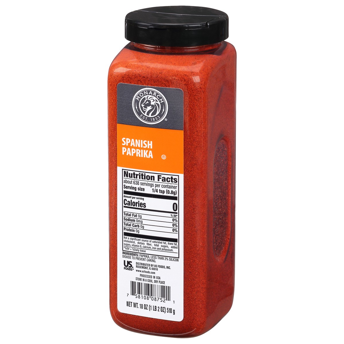 slide 4 of 14, Monarch Spanish Paprika, 18 oz