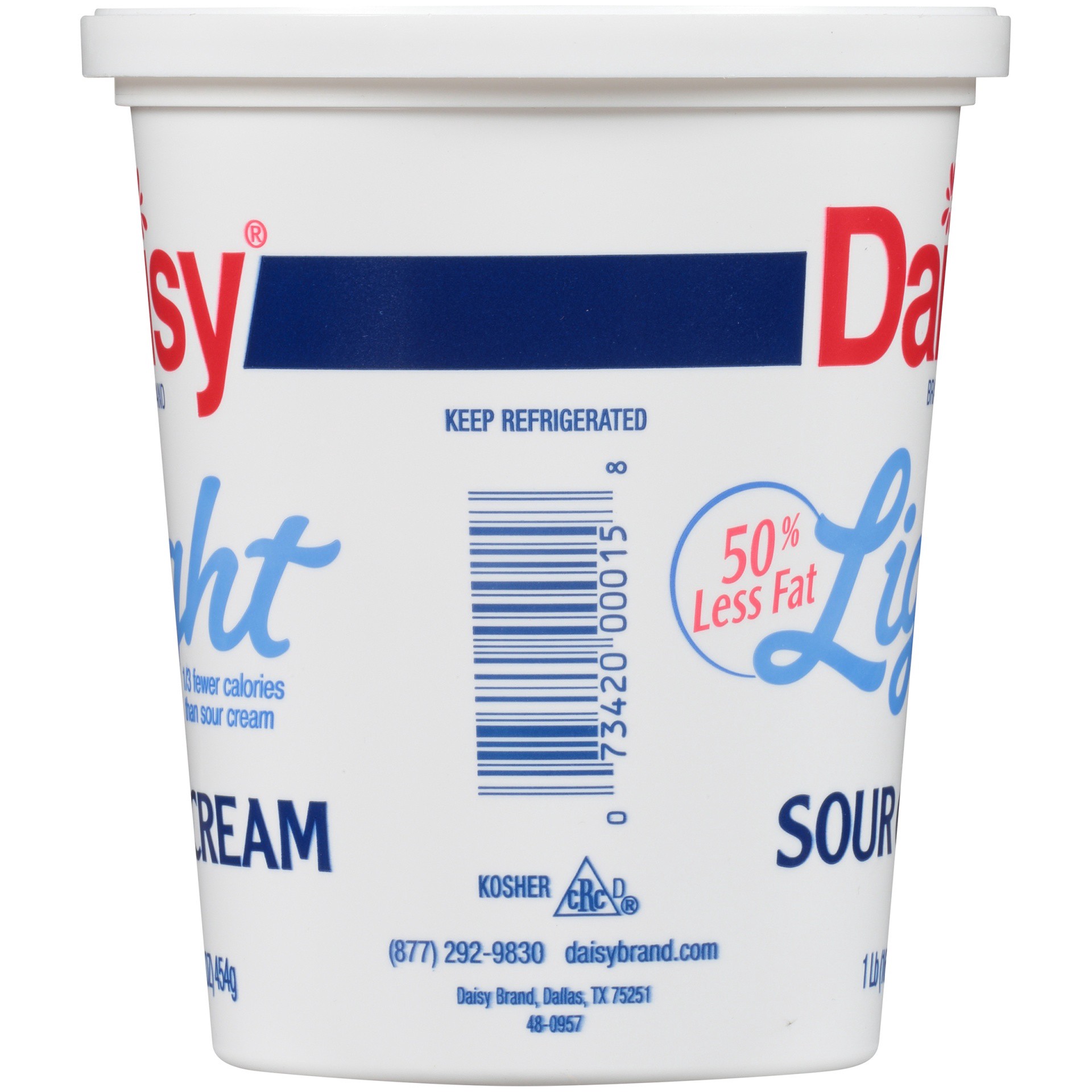 slide 6 of 8, Daisy Pure & Natural Light Sour Cream, 16 oz