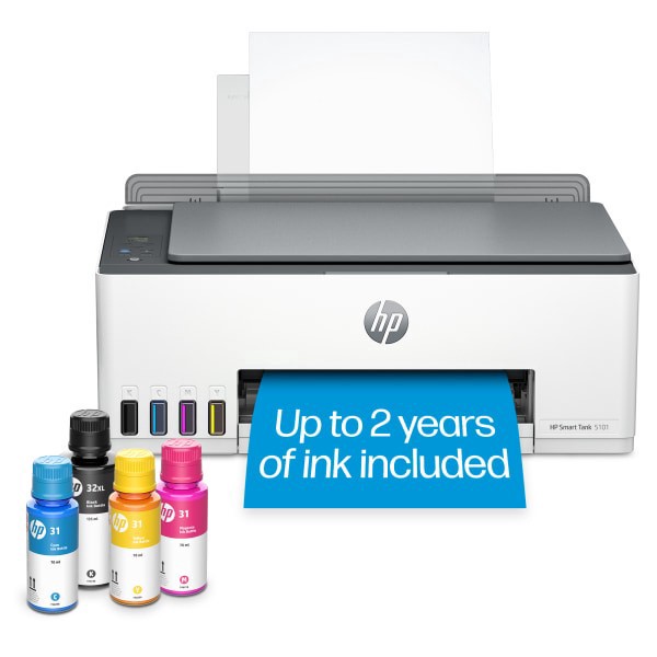 slide 3 of 10, Hp Smart Tank All-In-One Printer, 1 ct
