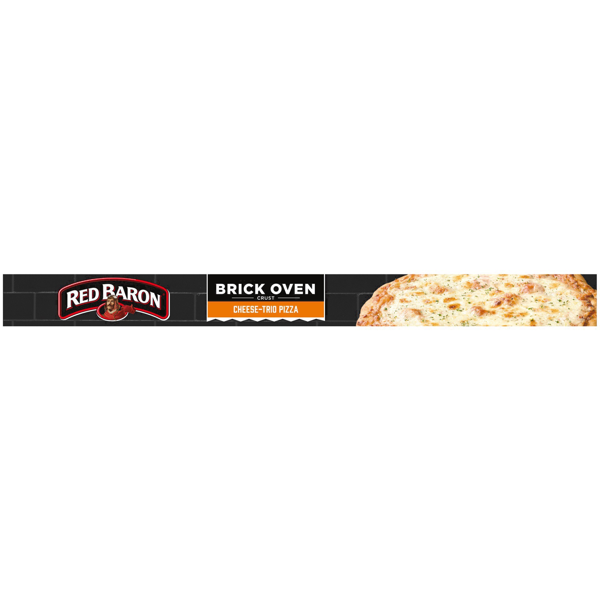 slide 16 of 66, Red Baron Brick Oven Crust Cheese-Trio Pizza 17.82 oz, 17.82 oz