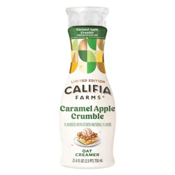 Califia Farms Limited Edition Caramel Apple Crumble Oat Creamer - 25.4 oz