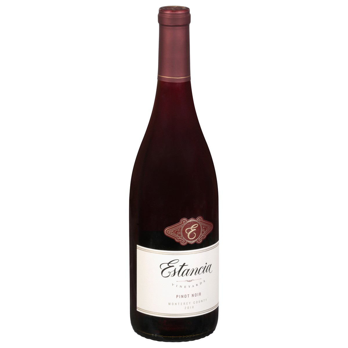 slide 6 of 9, Estancia Pinot Noir Red Wine - 750ml Bottle, 750 ml