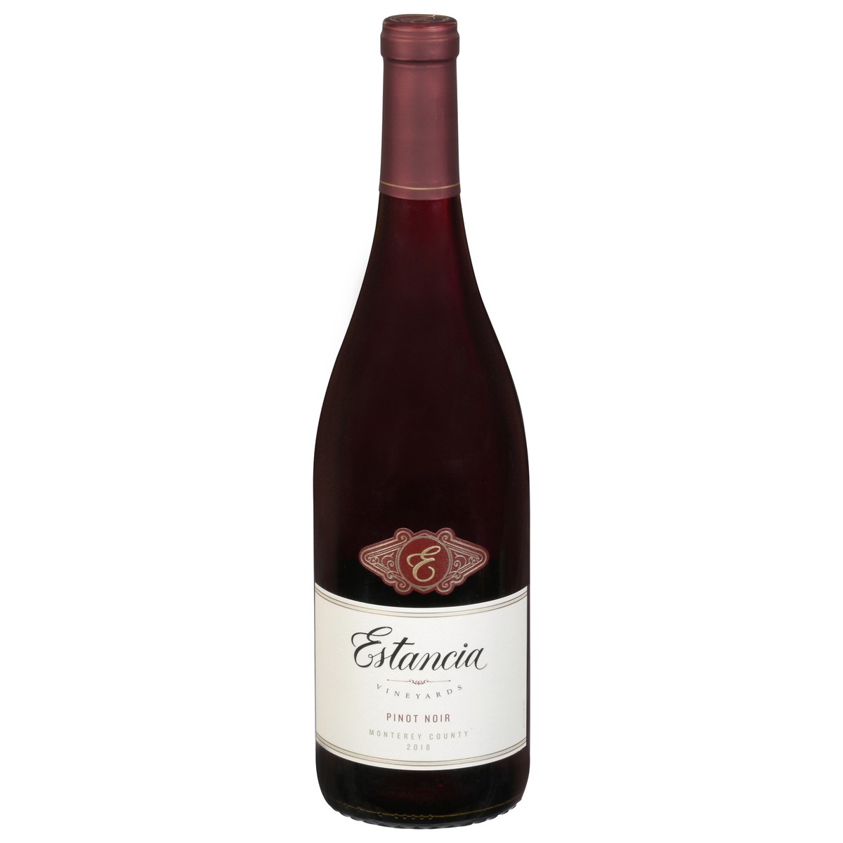 slide 2 of 9, Estancia Pinot Noir Red Wine - 750ml Bottle, 750 ml