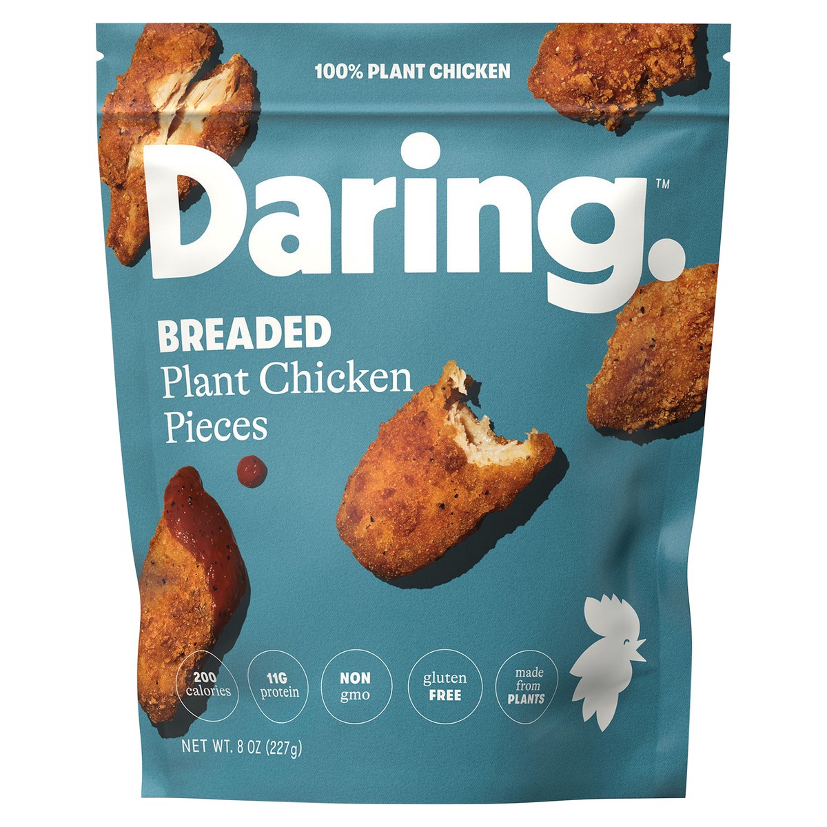 slide 1 of 1, Daring Breaded Plant Chicken Pieces, 1 ct