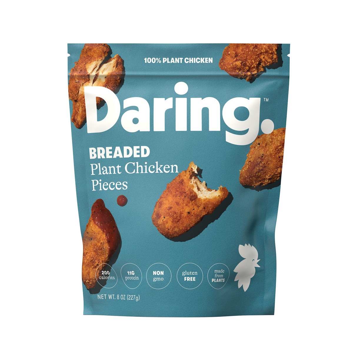 slide 1 of 1, Daring Breaded Plant Chicken Pieces, 1 ct