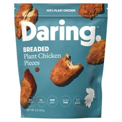 Daring Plant Chicken Pieces, Breaded