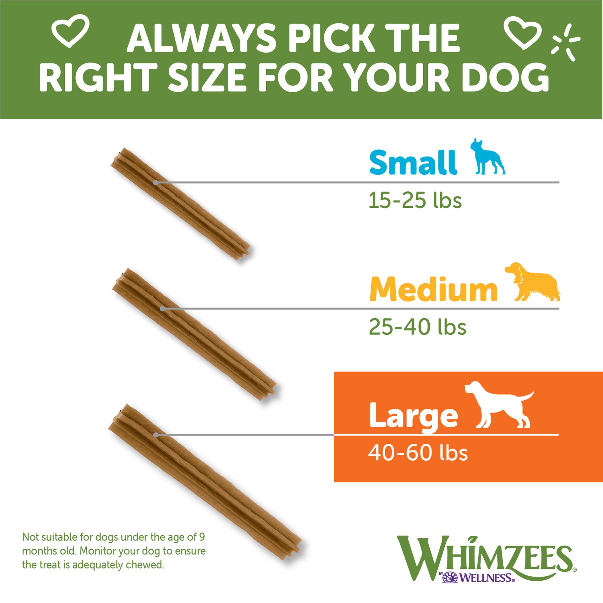 slide 2 of 5, WHIMZEES Wellness Value Box Dog Dental Treats, Natural Chews, Large Size, (24 Count), 1 ct