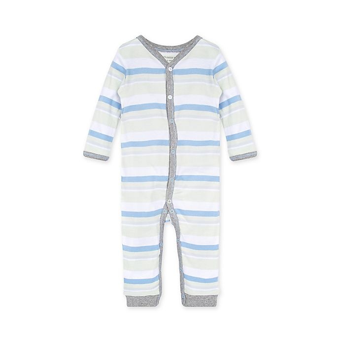 slide 1 of 2, Burt's Bees Baby Foothills Stripe Jumpsuit, 1 ct