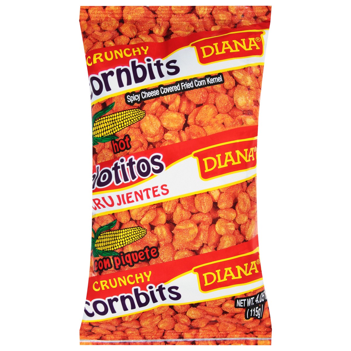 slide 14 of 14, Diana Crunchy Hot Cornbits 4.05 oz, 4.05 oz