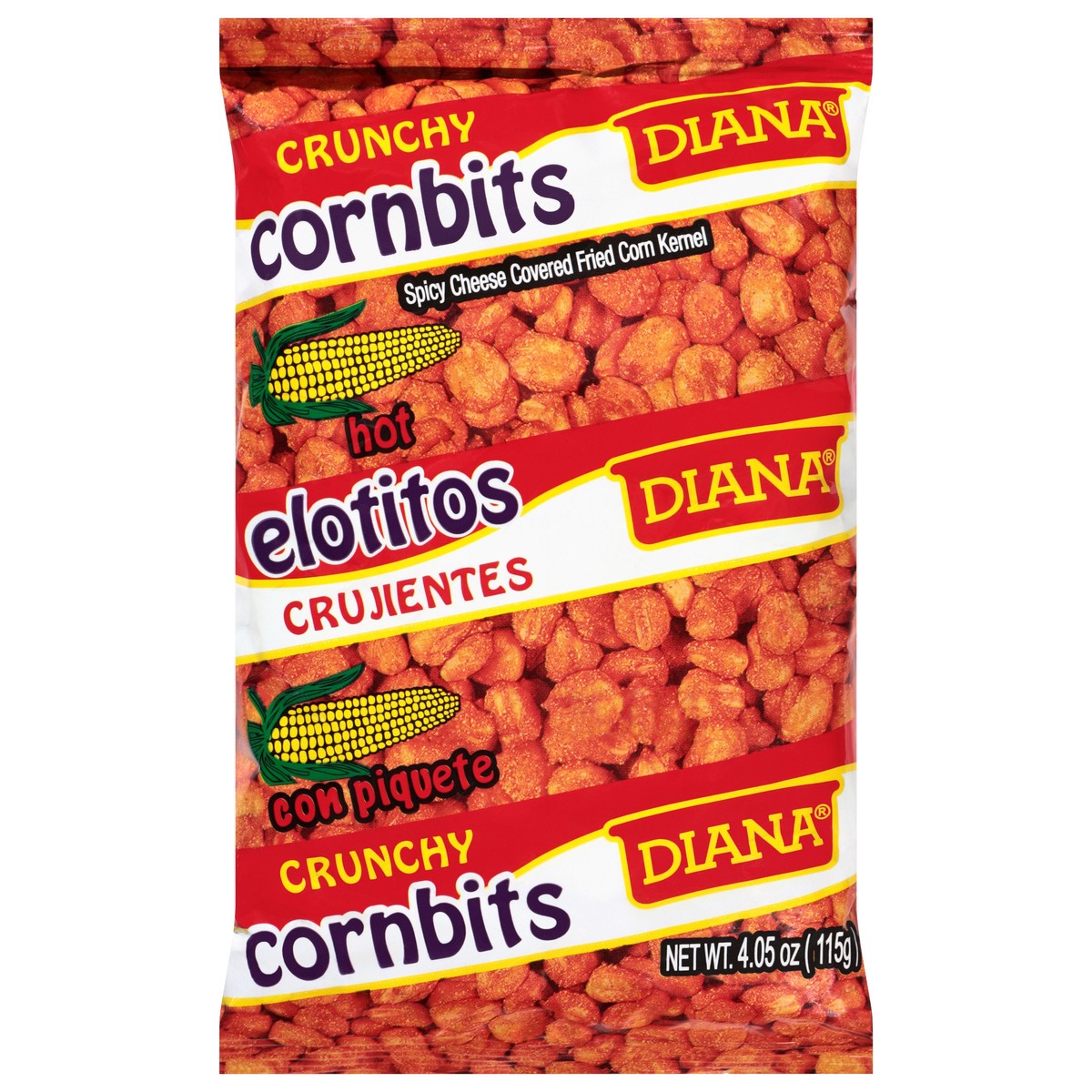 slide 1 of 14, Diana Crunchy Spicy Cheese Covered Cornbits 4.05 oz, 4.05 oz