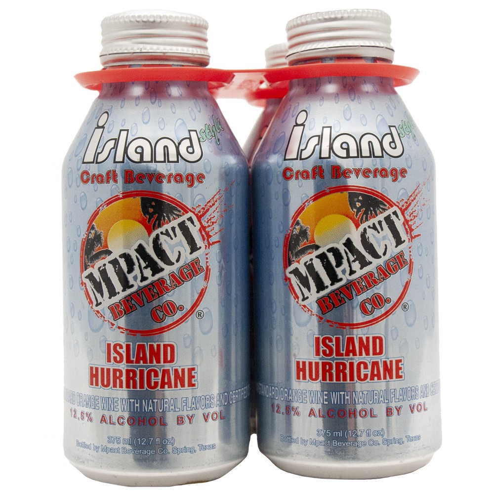 slide 1 of 1, Mpact Island Hurricane, 375 ml
