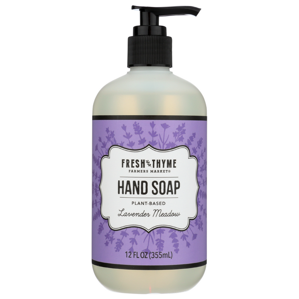 slide 1 of 1, Fresh Thyme Lavender Meadow Hand Soap, 1 ct