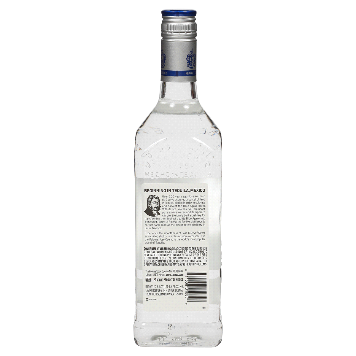 slide 2 of 2, Jose Cuervo Especial Silver Tequila Bottle, 750 ml