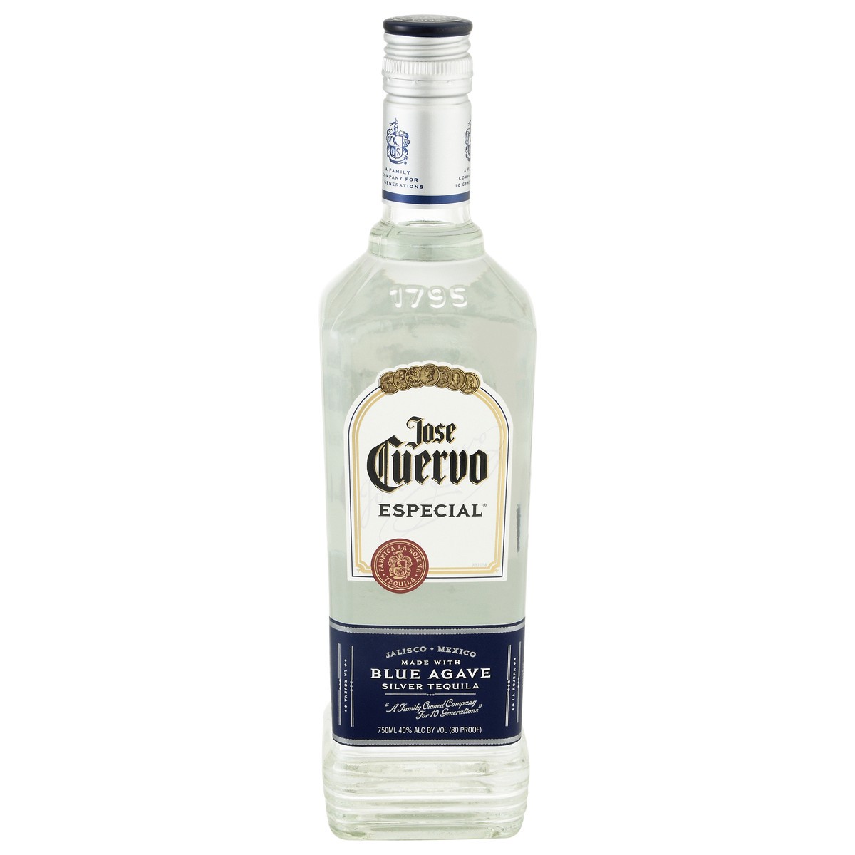 slide 1 of 82, Jose Cuervo Silver Blue Agave Tequila 750 ml, 750 ml