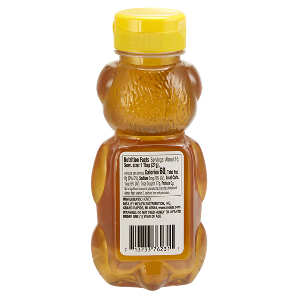 slide 4 of 5, Meijer Clover Honey Bear, 12 oz