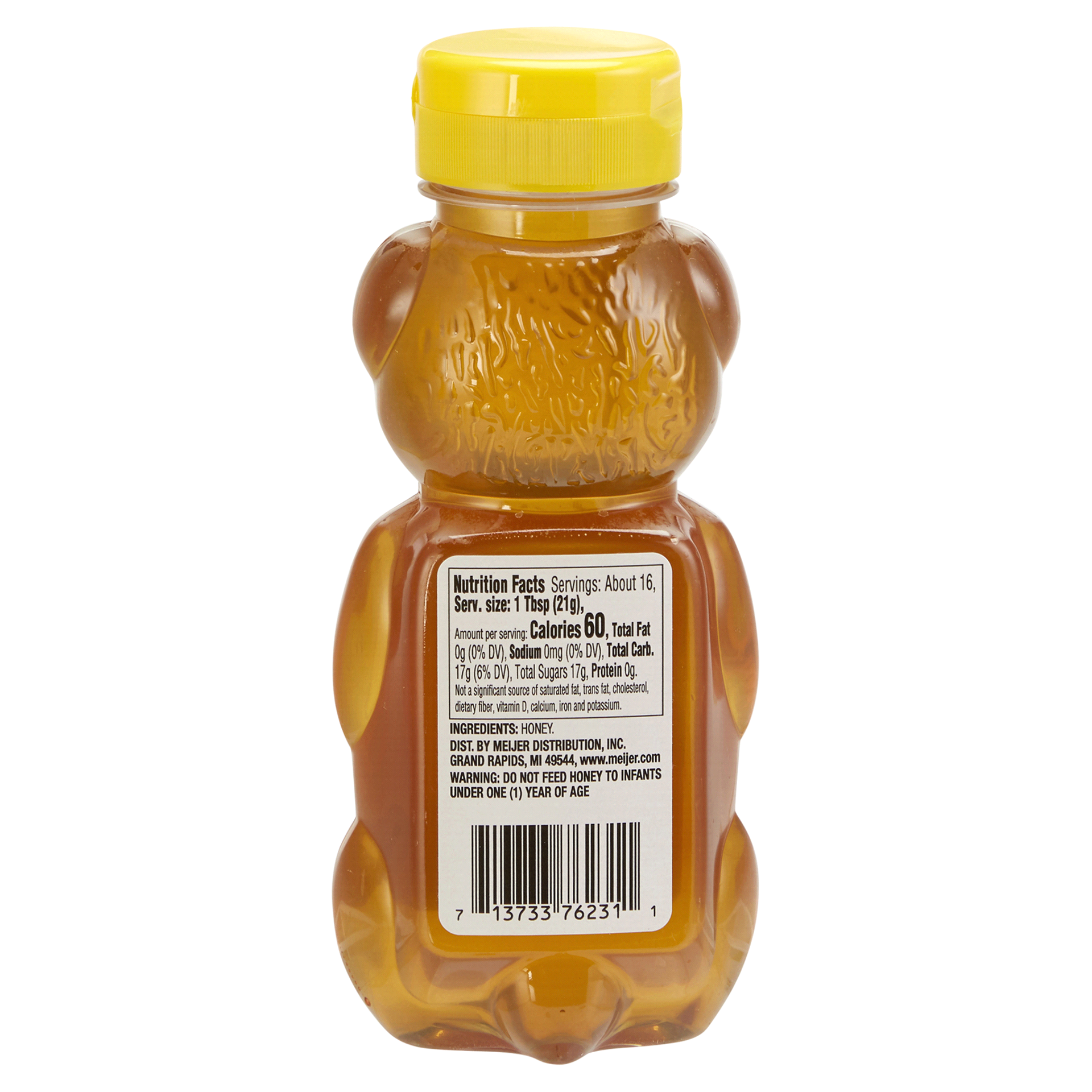 slide 5 of 5, Meijer Clover Honey Bear, 12 oz