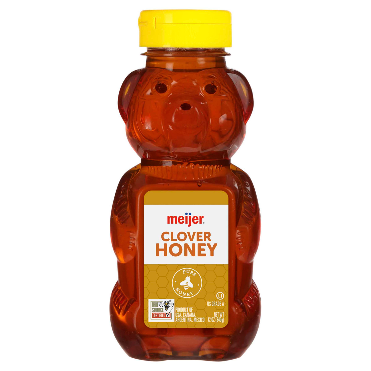 slide 1 of 5, Meijer Clover Honey Bear, 12 oz