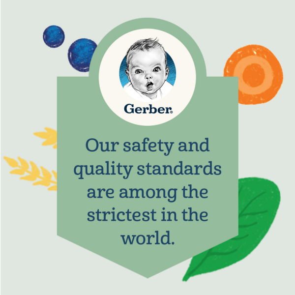 slide 4 of 13, Gerber Stage 3 Baby Food, Garden Veggies & Rice Jar, Baby Puree, Non-GMO, Puree Jars Glass, 6 oz