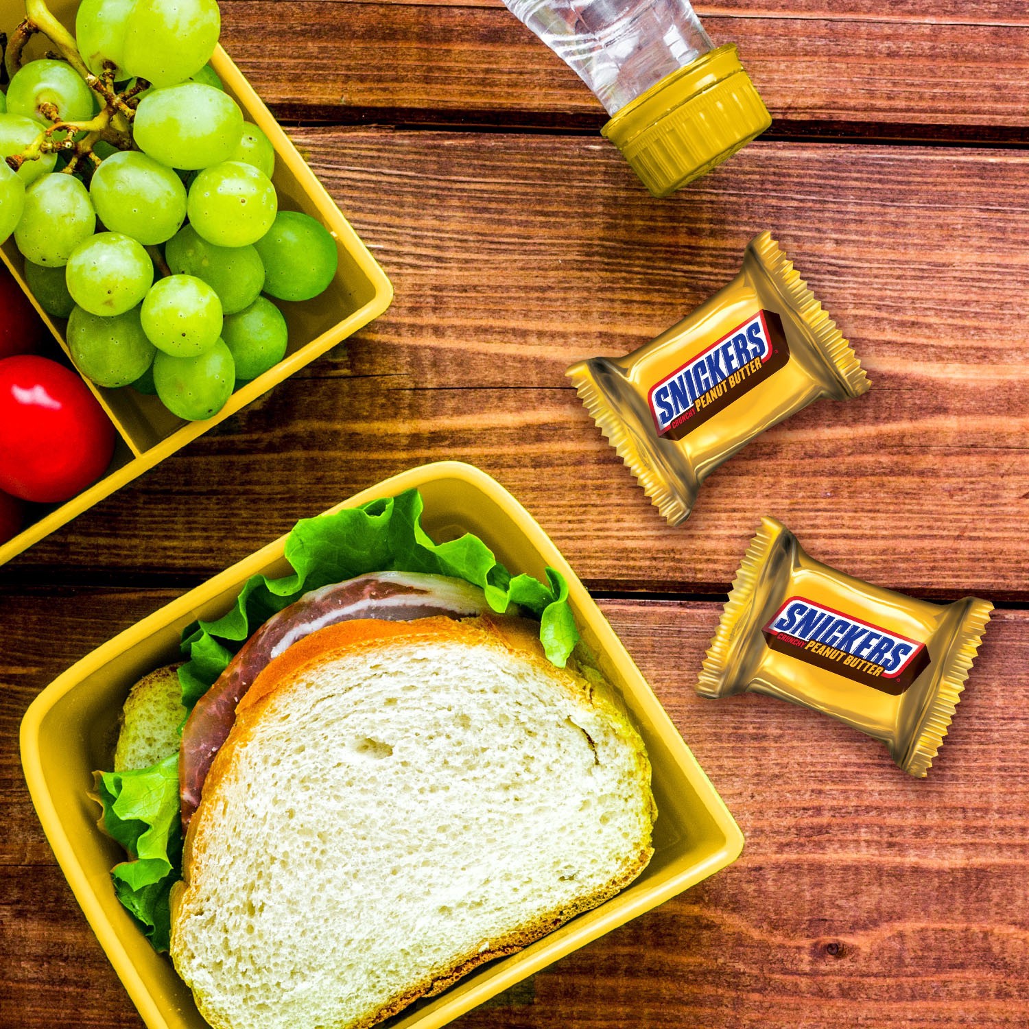 slide 8 of 8, SNICKERS Crunchy Peanut Butter Squared Fun Size Chocolate Candy Bars, 11.5oz, 11.5 oz