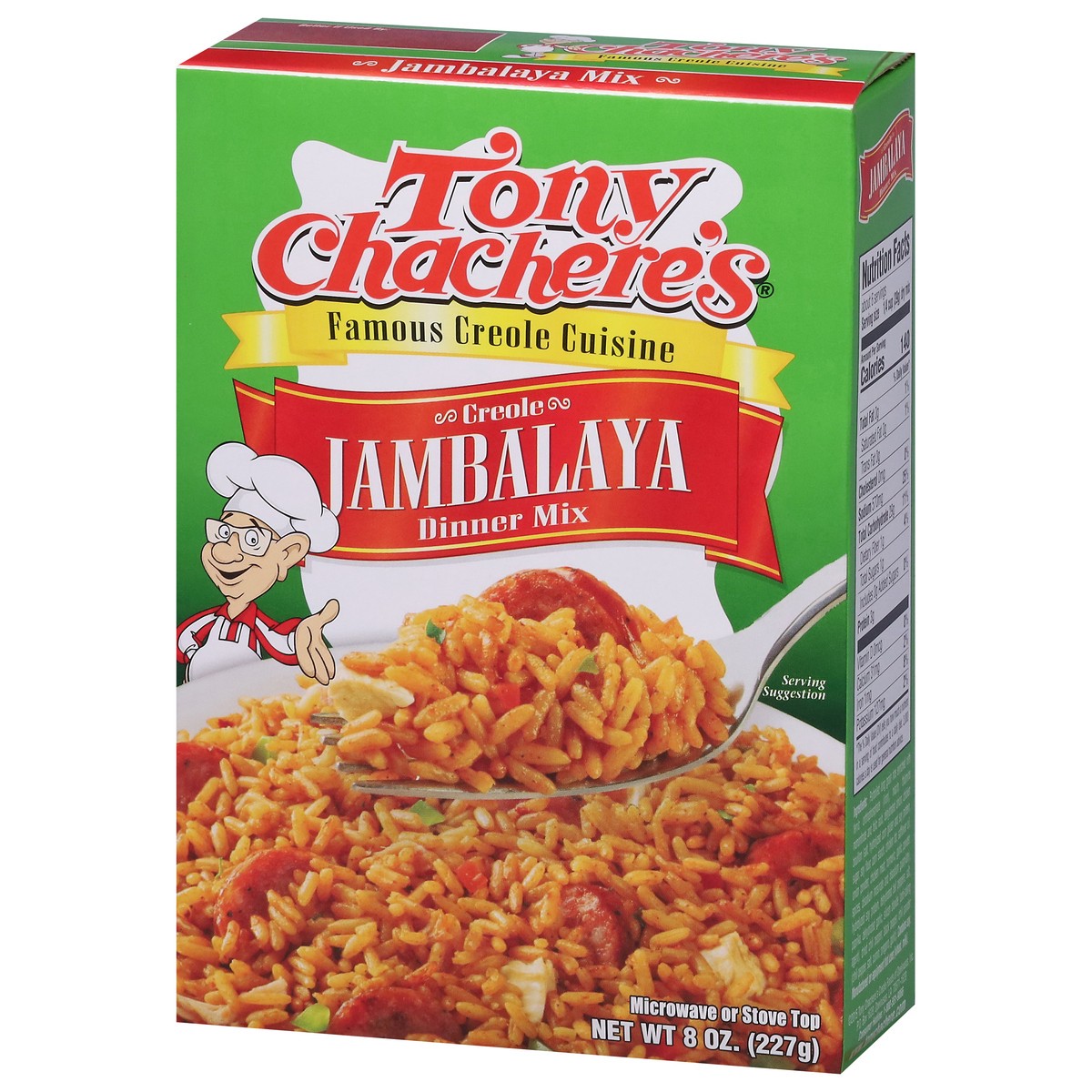 slide 14 of 14, Tony Chachere's Creole Jambalaya Dinner Mix 8 oz, 8 oz