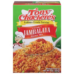 Tony Chachere's Creole Jambalaya Dinner Mix 8 oz