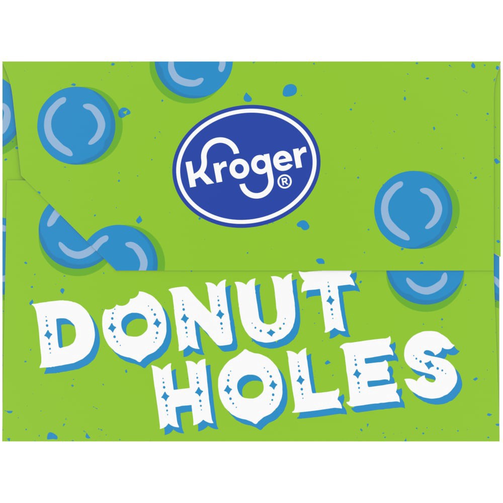 slide 2 of 3, Kroger Glazed Sour Cream Cake Donut Holes, 14 oz