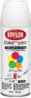 Krylon Colormaster Gloss Spray Paint - White