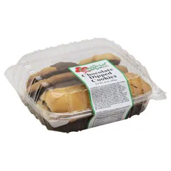 Leonard Novelty Bakery Cookies, Chocolate Dipped