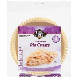 First Street 9 Inch Deep Pie Shells