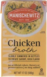 Manischewitz Chicken Broth 17 oz