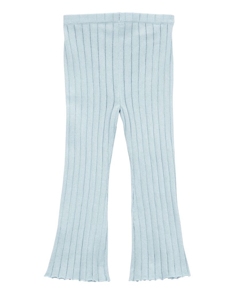slide 2 of 3, Carter's Baby Sweater Knit Pull-On Flare Pants - Blue Blue 18M, 1 ct
