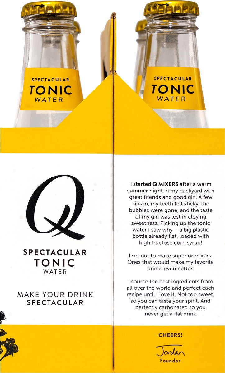 slide 6 of 7, Q Drinks Spectacular Tonic Water, 6.7 oz
