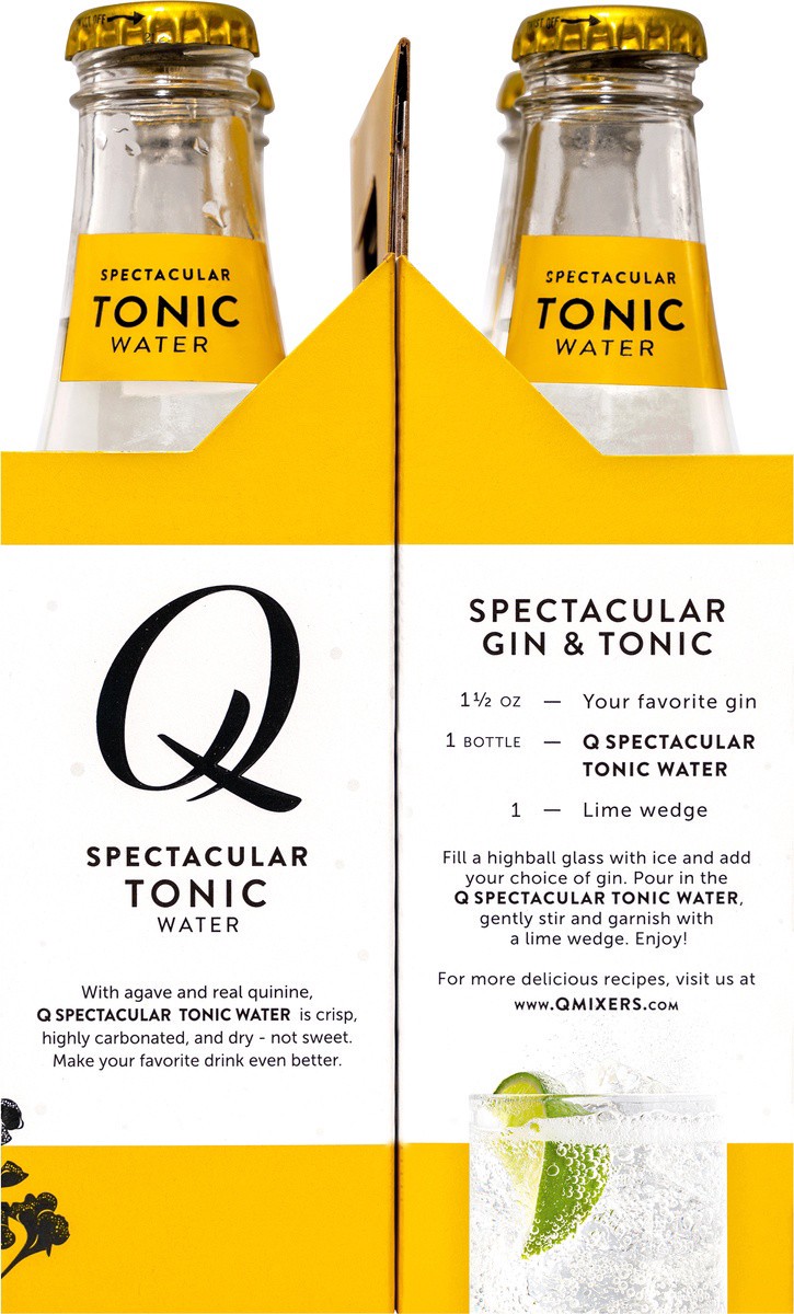 slide 7 of 7, Q Drinks Spectacular Tonic Water, 6.7 oz