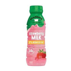 Shamrock Farms 2% Reduced Fat Strawberry Milk - 12oz
