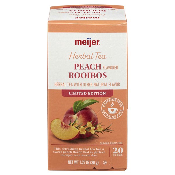 slide 3 of 29, Meijer Peach Rooibos Tea - 20 ct, 20 ct