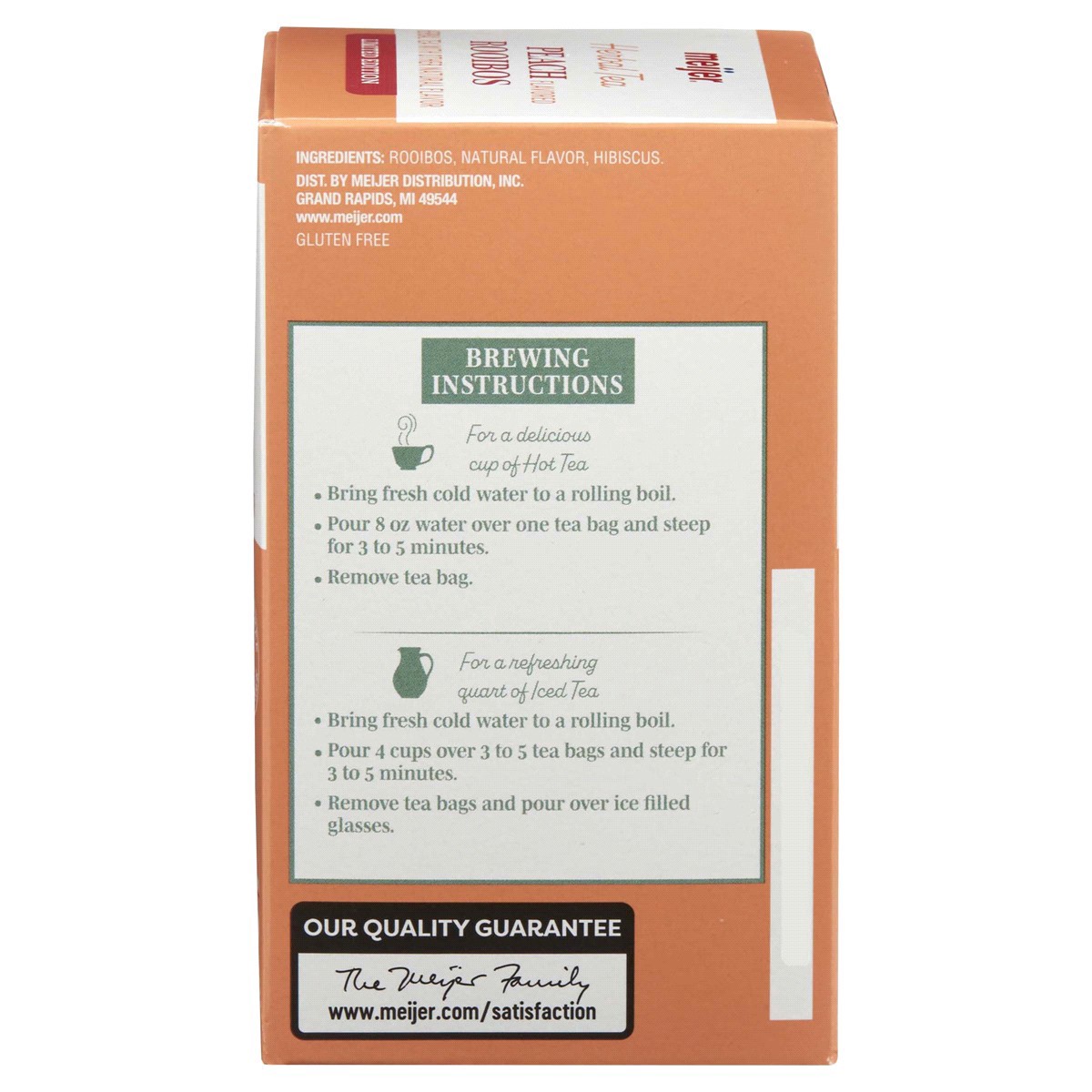 slide 23 of 29, Meijer Peach Rooibos Tea - 20 ct, 20 ct