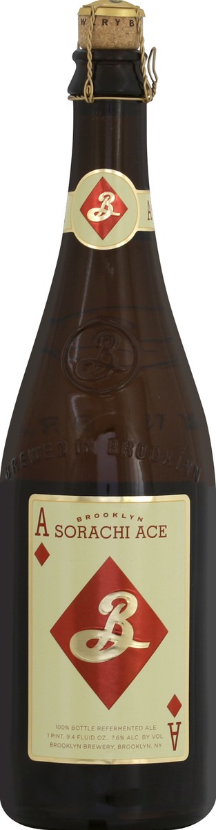 slide 4 of 4, Brooklyn Brewery Ale, Sorachi Ace, 25.4 oz